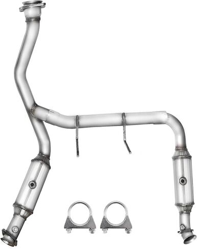 Front Catalytic Converter Left & Right 16197 16198 Compatible with 2003-2008 Infiniti G35 350Z FX35 3.5L,2003-2007 Nissan 350Z 3.5L Base Coupe 2-Door Replace 43214 43215 in Saudi Arabia