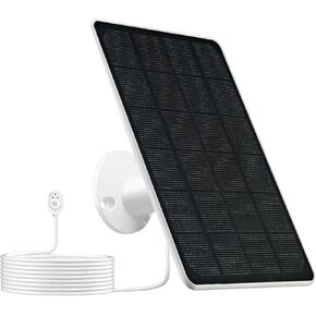 Solar Panel Charger for Arlo Pro 4, Arlo Pro 5S, Pro 3, Ultra 2 and Ultra Camera, 5W 5V Waterproof Solar Panel with 9.4FT Charging Cable, 360°Adjustable Mount, 7.5 * 6.4"