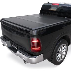 Tri Hard Truck Bed Tonneau Cover Compatible with 2002-2024 Dodge Ram 1500 Classic & New Body/2003-2024 Ram 2500 3500 (w/o Ram Box)-6.5 FT Aluminum (Utility Track System w/LED Light Strip) in Saudi Arabia