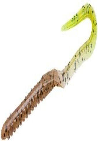 Zoom Bait U Tail Worm-Pack of 20 (Junebug Red, 6-Inch) in Saudi Arabia