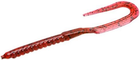 Zoom Bait U Tail Worm-Pack of 20 (Junebug Red, 6-Inch) in Saudi Arabia