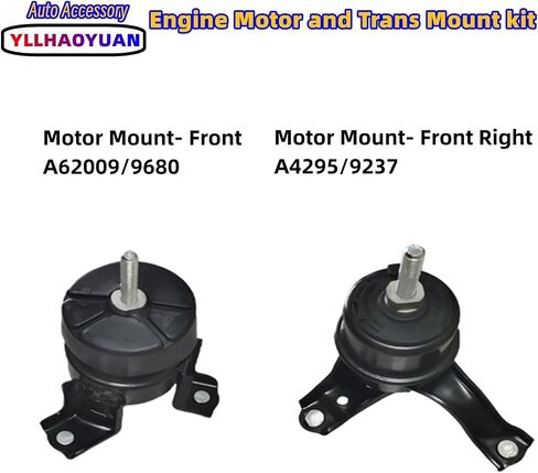 Engine Motor Mount Set 4pcs Compatible with Equinox/ Terrain 2010-2017 L4 2.4L Fits for Captiva Sport 2012-2015 L4 2.4L Replacement for A5633 A5659 A5562 A5618 in Kuwait