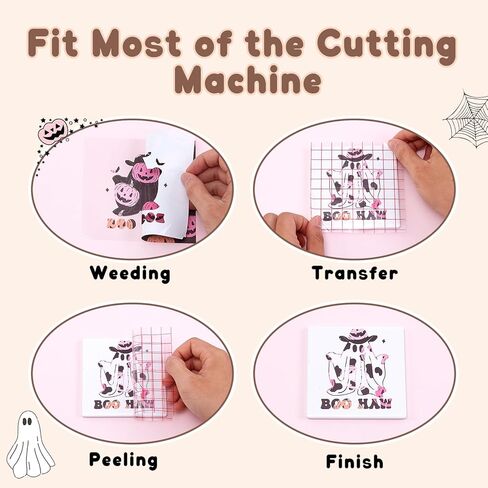 سقوط فينيل لاصق دائم - 16 ورقة مقاس 12 * 10 بوصة فينيل ذاتي اللصق مقاوم للماء فينيل دائم للأكواب فينيل متوافق مع Sillhoutte Cameo وCricut in Kuwait