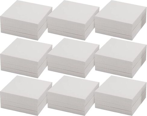 Tosnail 36 Pack 4" x 4" Mini Canvas Panels, Mini Stretched Canvas, Small Canvas Boards, Square Canvas for Painting Party, Crafts in Saudi Arabia