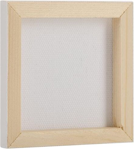 Tosnail 36 Pack 4" x 4" Mini Canvas Panels, Mini Stretched Canvas, Small Canvas Boards, Square Canvas for Painting Party, Crafts in Saudi Arabia