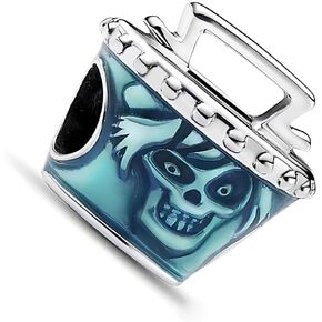 Haunted Mansion Cup Charm Fit Women Bracelet Necklaces Fashion Gifts 925 Sterling Silver DIY Jewelry