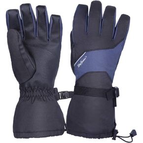 SkyGenius Winter Gloves for Men Women, Waterproof Snowboard Gloves Thermal, Cold Weather Ski Gloves Touchscreen