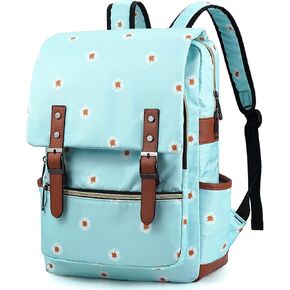 حقيبة ظهر Junlion Slim للكمبيوتر المحمول حقيبة مدرسية للطلاب الجامعيين حقيبة ظهر للسفر Daypack الفطر in Saudi Arabia