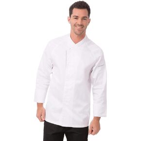 Chef Works Men's Trieste Premium Cotton Chef Coat