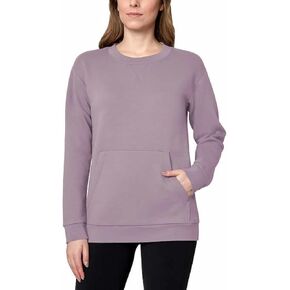 Mondetta Ladies' Knit Fleece Crewneck Sweatshirt