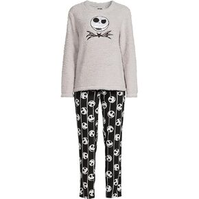 Nightmare Before Christmas Women's and Women's Plus License Pajama 2 Piece Set