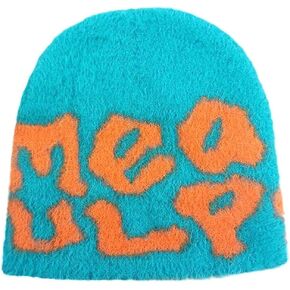 KORADI Y2k Beanie Hats for Men Women MEA Culpa Graphic Trendy Beanie Unisex Winter Knit Cap Streetwear Hat for Gifts