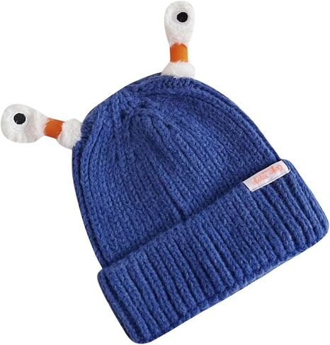 TNGXXWL Funny Monster Hat for Adults Kids Light Up Winter Knit with Tentacles Monster Eyes Xmas Party Hat Headwear in Saudi Arabia