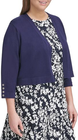 Tommy Hilfiger Women's Button Sleeve Shrug in Saudi Arabia