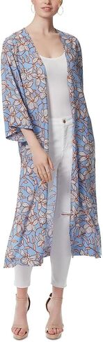 Jessica Simpson Womens Blakely Floral Open Front Kimono in Saudi Arabia