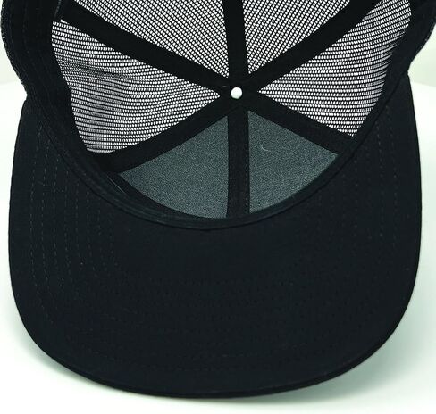 Tout Wear Yosemite National Park California Hiking Hat | 7-Panel Snapback Mesh Trucker Hat with Park Sign Patch Black, Black, One size in Saudi Arabia