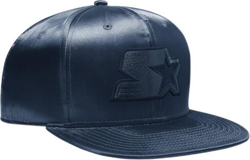 قبعة Snapback مطرزة بحافة مسطحة من الساتان الأصلي للرجال من Starter in Saudi Arabia