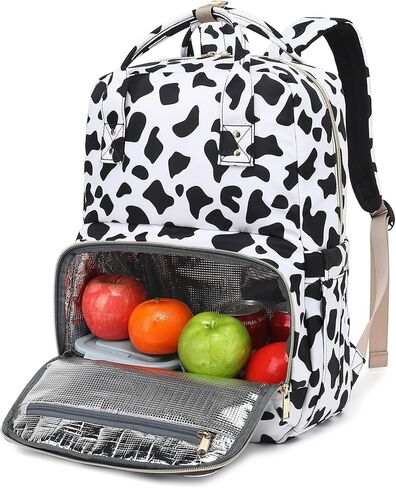 حقيبة ظهر غداء عباد الشمس من Kouxunt للفتيات والنساء، حقائب ظهر للكمبيوتر المحمول معزولة مقاس 15.6 بوصة، حقيبة ظهر مدرسية للممرضات مقاومة للماء وحقيبة كتب مدرسية جامعية in Kuwait