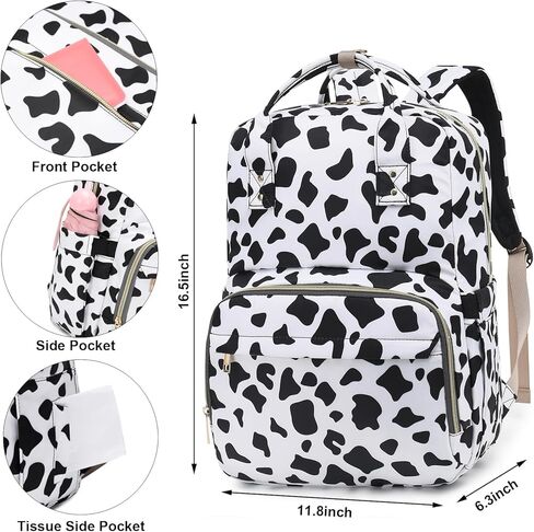 حقيبة ظهر غداء عباد الشمس من Kouxunt للفتيات والنساء، حقائب ظهر للكمبيوتر المحمول معزولة مقاس 15.6 بوصة، حقيبة ظهر مدرسية للممرضات مقاومة للماء وحقيبة كتب مدرسية جامعية in Kuwait