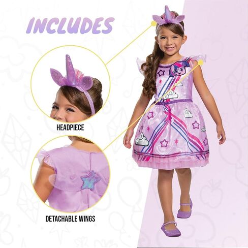 Twilight Sparkle Costume, My Little Pony Outfit for Girls, Children's Character Dress in Saudi Arabia