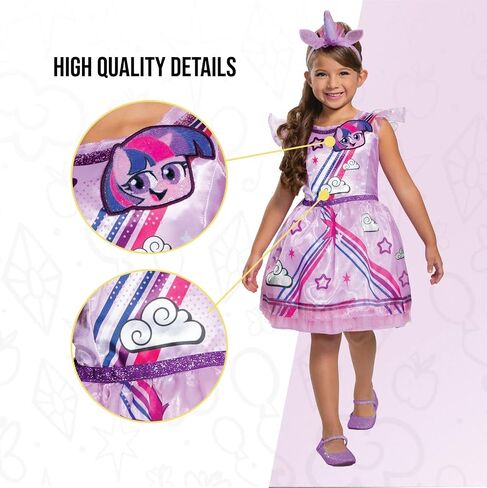 Twilight Sparkle Costume, My Little Pony Outfit for Girls, Children's Character Dress in Saudi Arabia