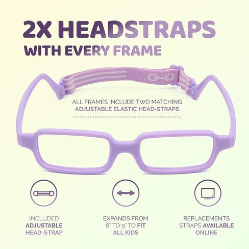 Tempo: Flexible Kids Glasses - Prescription Eyeglass Frames For Children - 1001 in Kuwait