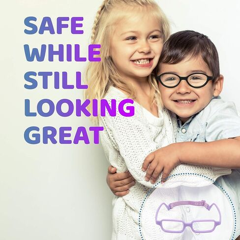 Tempo: Flexible Kids Glasses - Prescription Eyeglass Frames For Children - 1001 in Kuwait