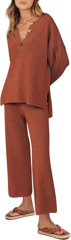 ATHMILE المرأة 2 قطعة ملابس عصرية المتضخم مترهل مطابقة صالة مجموعات مريحة متماسكة Loungewear مجموعات سترة in Saudi Arabia