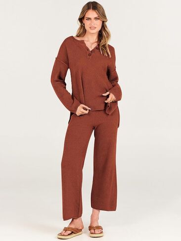 ATHMILE المرأة 2 قطعة ملابس عصرية المتضخم مترهل مطابقة صالة مجموعات مريحة متماسكة Loungewear مجموعات سترة in Saudi Arabia