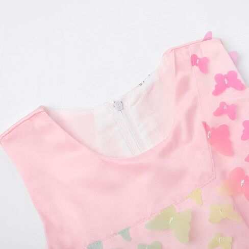 فستان Uhnice للفتيات على شكل فراشة من التول بدون أكمام in Kuwait