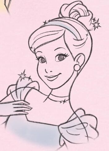 Disney Princess Little Girls' Princess Head Shots Dress in Saudi Arabia