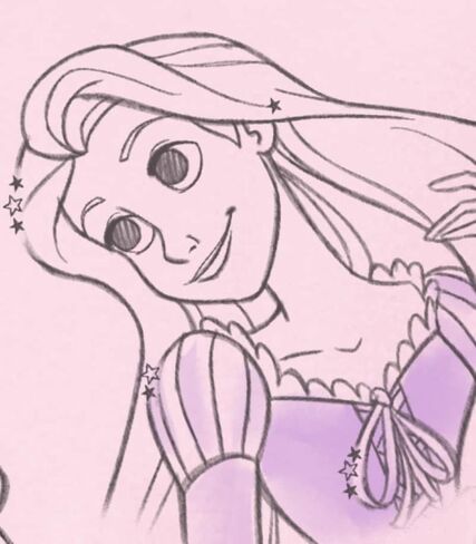 Disney Princess Little Girls' Princess Head Shots Dress in Saudi Arabia