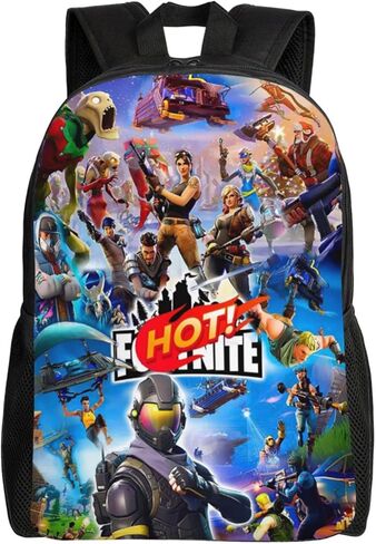 حقيبة ظهر لكرة السلة مقاس 17 بوصة كاجوال خفيفة الوزن للكمبيوتر المحمول حقيبة ظهر للسفر حقيبة نهارية كاجوال باللون الأزرق in Kuwait