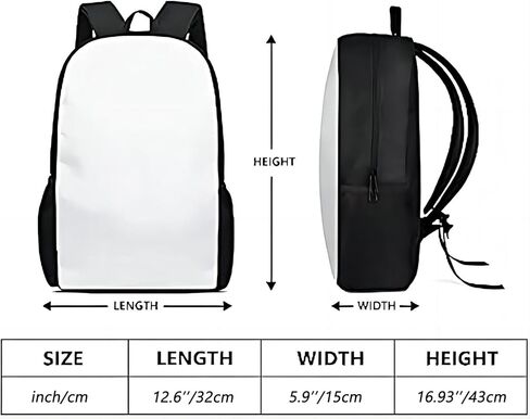حقيبة ظهر لكرة السلة مقاس 17 بوصة كاجوال خفيفة الوزن للكمبيوتر المحمول حقيبة ظهر للسفر حقيبة نهارية كاجوال باللون الأزرق in Kuwait