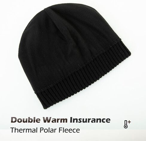 Oversized M L XL XXL 100% Merino Wool Beanie with Fleece Lining Cold Weather Winter Hat Big Head in Saudi Arabia