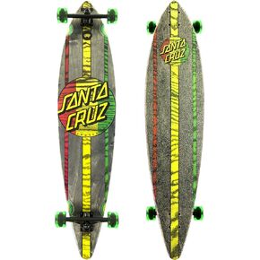 Santa Cruz Skate Mahaka Rasta Cruzer Skateboard (9.9 x 43.5-Inch)