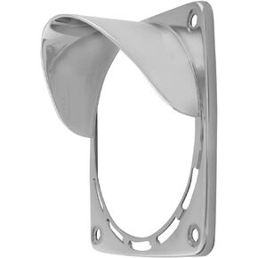 Grand General 80358 Bezel (Clear Plastic with Visor for Square Pedestal)