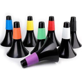 ZEAYEA 8 Pcs Agility Training Sport Cone, 9 Inches Marker Cones with Carry Bag, Basketball Training Cones for Soccer Football Basketball Speed Grab Drills and Training