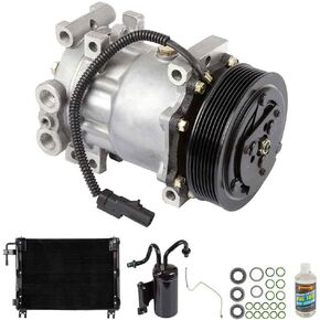 For Dodge Ram 1500 2500 3500 2002 A/C Kit w/AC Compressor Condenser Drier - BuyAutoParts 61-99947CK New