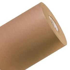 AVIDITI Shipping Paper Roll 24"L, 1-Pack | Large Kraft Paper Roll for Packing, Moving and Storage