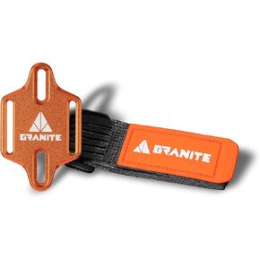 Granite Portaledge Bike Bottle Cage Mount Strap for Tools and Inner Tubes (Black)