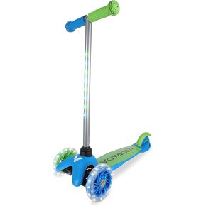 Scooter for Kids Ages 3-5 - Light Up Wheels, Extra Wide Deck, Foot Activated Break, Self Balancing Kids Toys for Boys & Girls in Kuwait