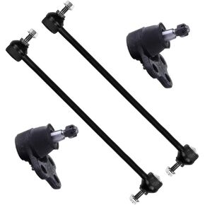 SCITOO 4-PC SET Suspension Kit For Pontiac Grand Prix Front Sway Bar End Link,Lower Ball Joint