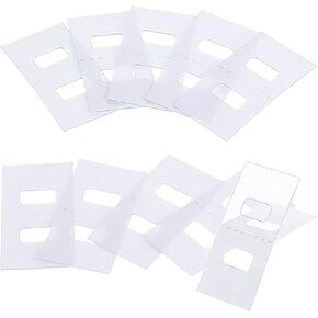 TOODOO Vertical Blind Repair Tabs Vertical Blind Vane Saver, Clear (30)