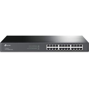 تي بي لينك TL-SG1016، محول إيثرنت غير مُدار بـ 16 منفذ جيجابت | التوصيل والتشغيل، معدن قوي، منافذ محمية، حامل على حامل، بدون مروحة، أسود، ضمان الشركة المصنعة لمدة 3 سنوات in Kuwait