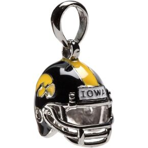 Stone Armory University of Iowa Hawkeyes Dangle Football Helmet Bead Charm