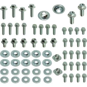 64pc Specbolt Suzuki RM RMZ Body Bolt KIT for Plastics fenders seat Fork Guards Radiator shrouds fits RM60 RM65 RM80 RM85 RM100 RM125 RM250 & RMZ250 & RMZ450