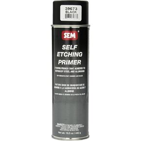 SEM 39673 Self Etching Primer- Black, Aerosol CASE OF 12