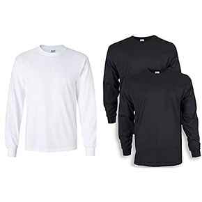 Gildan Men's Crew T-Shirt Multipack, White (6 Pack), Small Men's Crew T-Shirt 6 Pack, White, Large