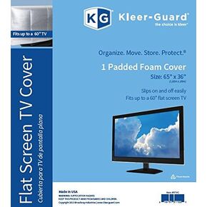 Kleer-Guard® Flat Screen TV Cover. 65"x36" Fits Up to 60" Flat Screen TV